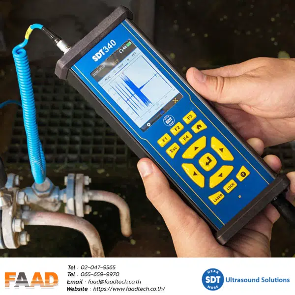 เครื่องตรวจสภาพแบริ่ง Bearing Fault Detector SDT340