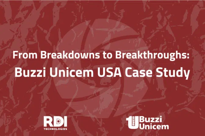 How Buzzi Unicem USA Overcame Conveyor Roller Failures